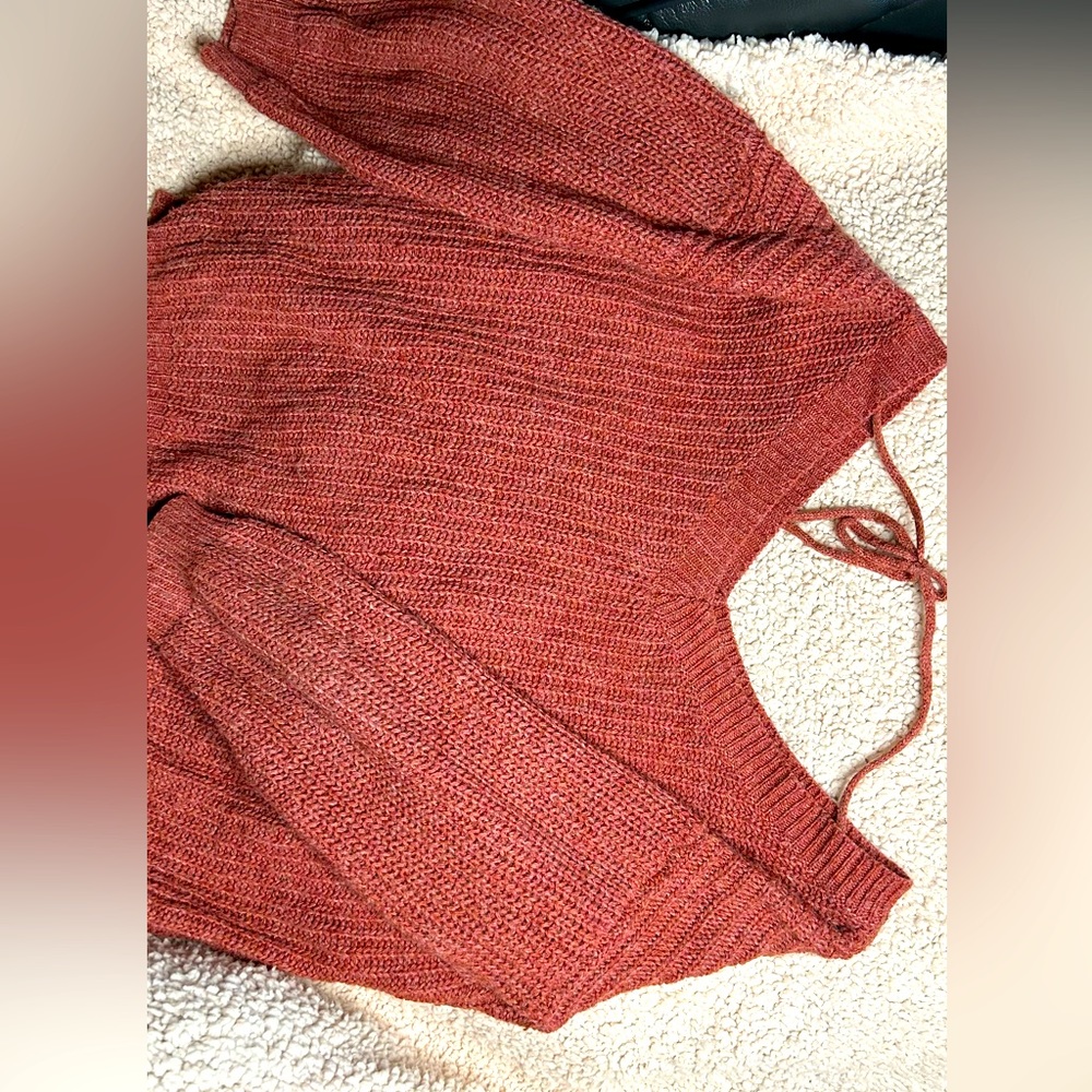Pink sweater